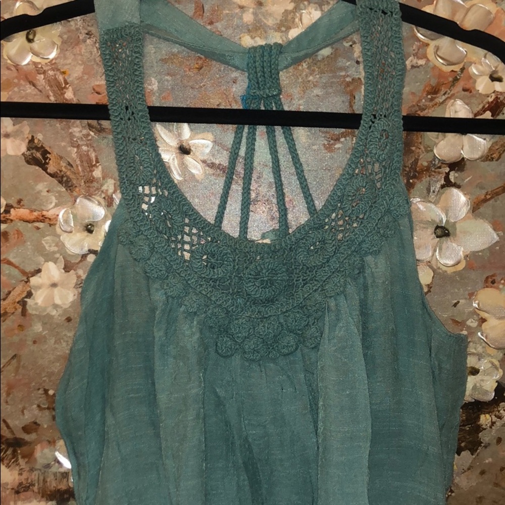 Embroidered top